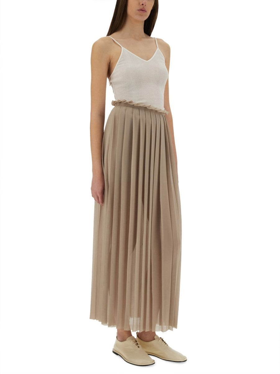 AMI PARIS - Woman - Beige - Skirt