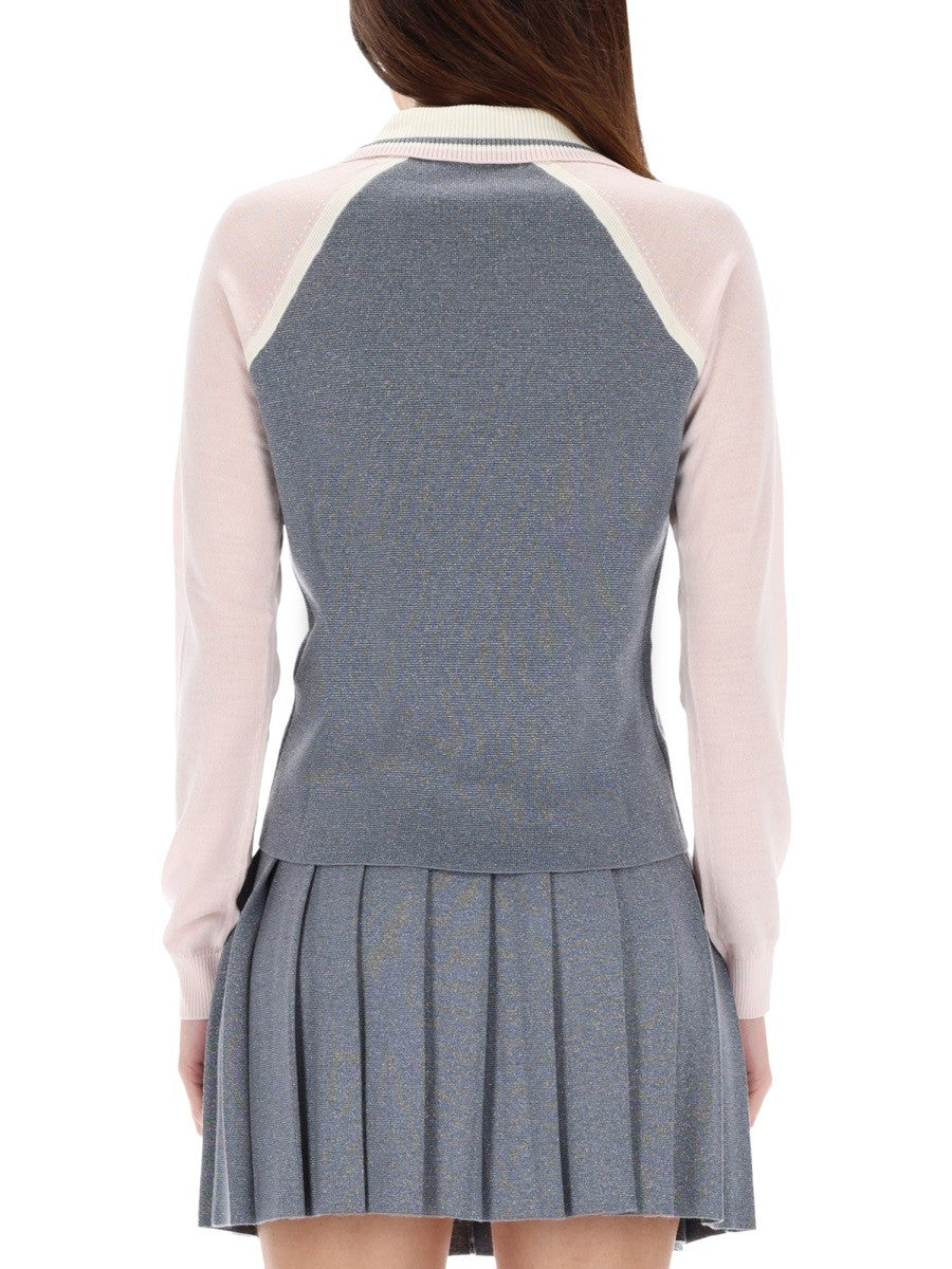 CASABLANCA - Woman - Silver - POLO SHIRTS