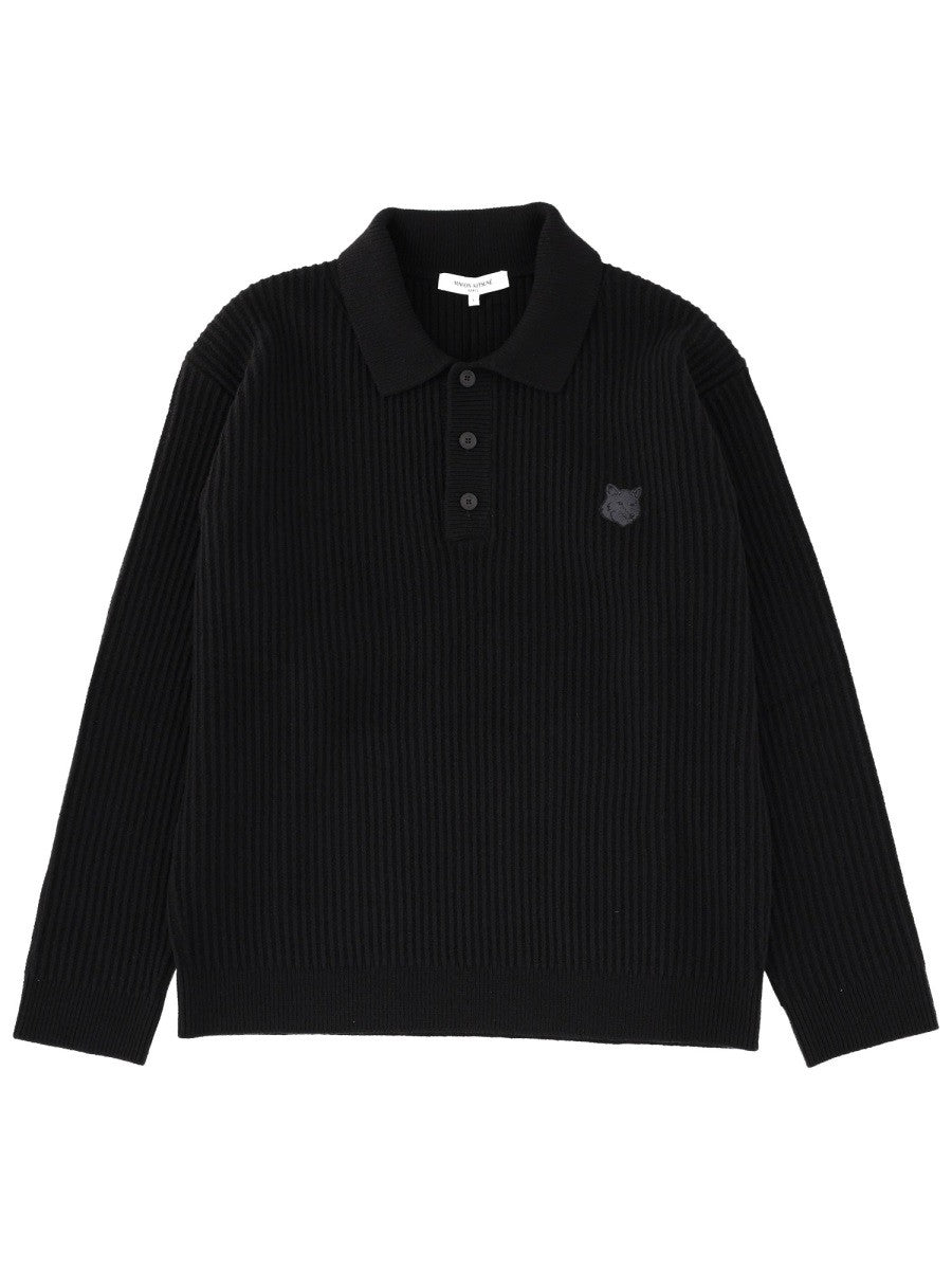 Maison Kitsune - Man - Black - Polo Shirt