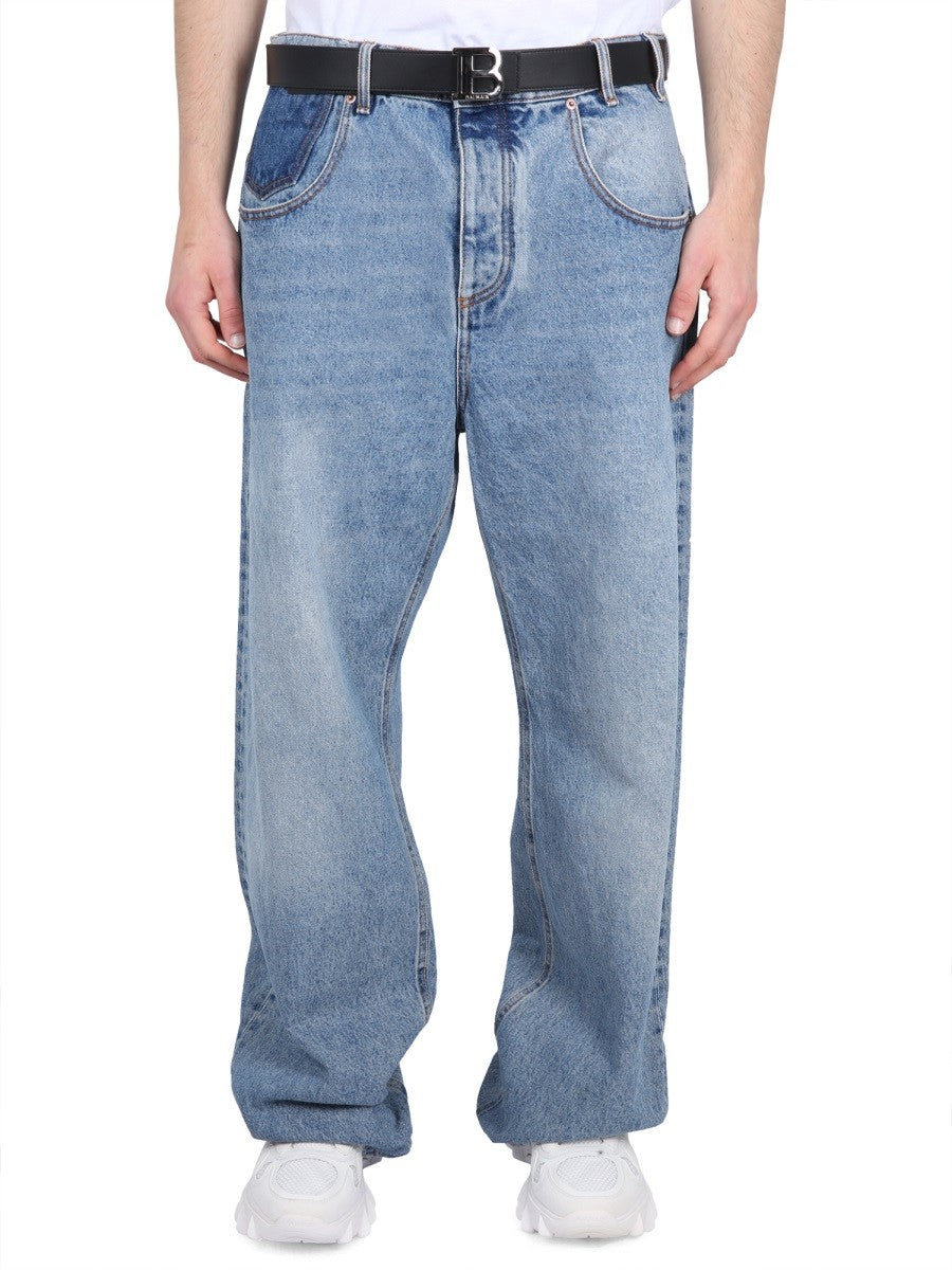 Balmain - Férfi - Kék - Farmer