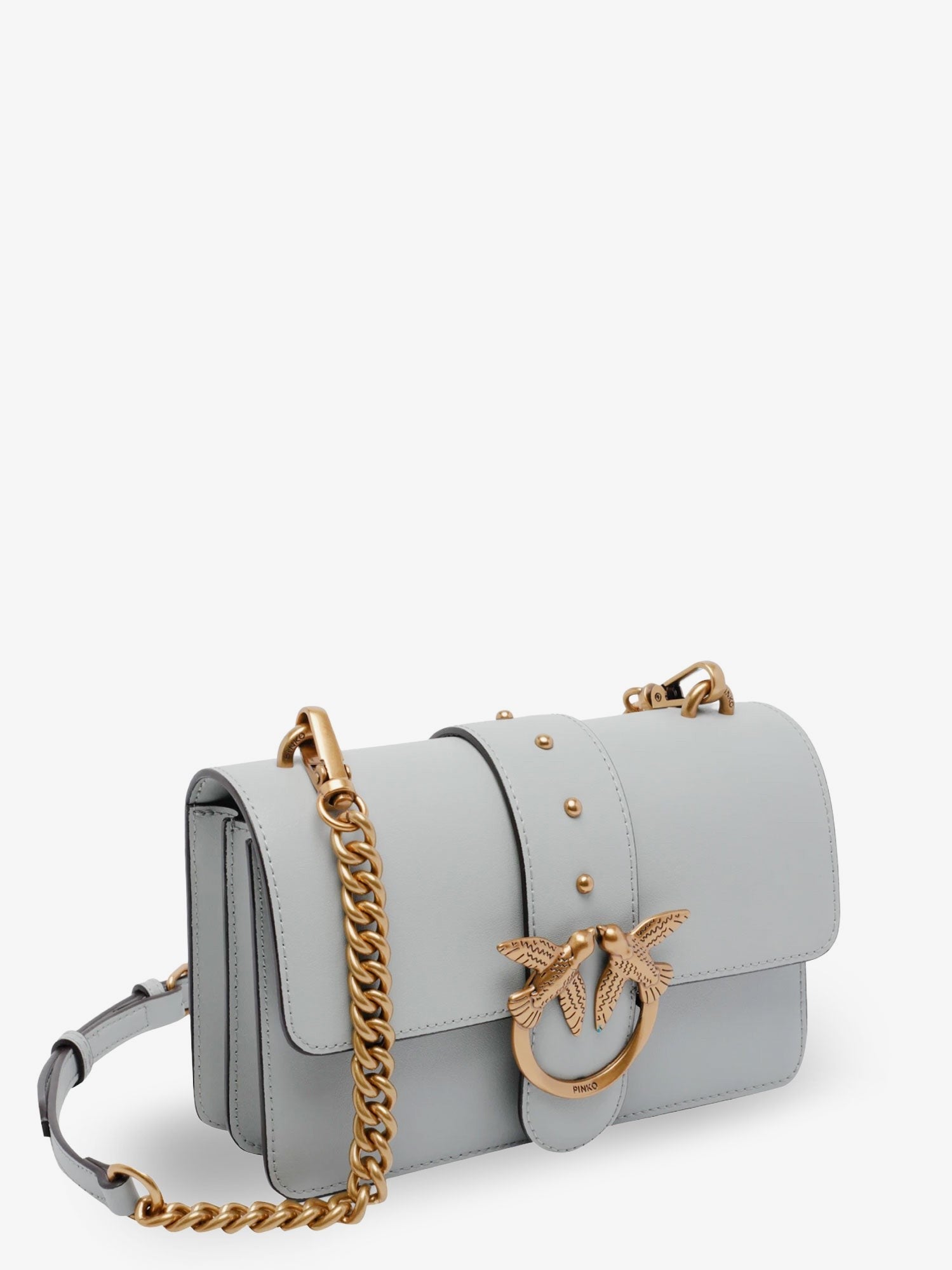 Pinko - Woman - Grigio Perla - Crossbody Bag