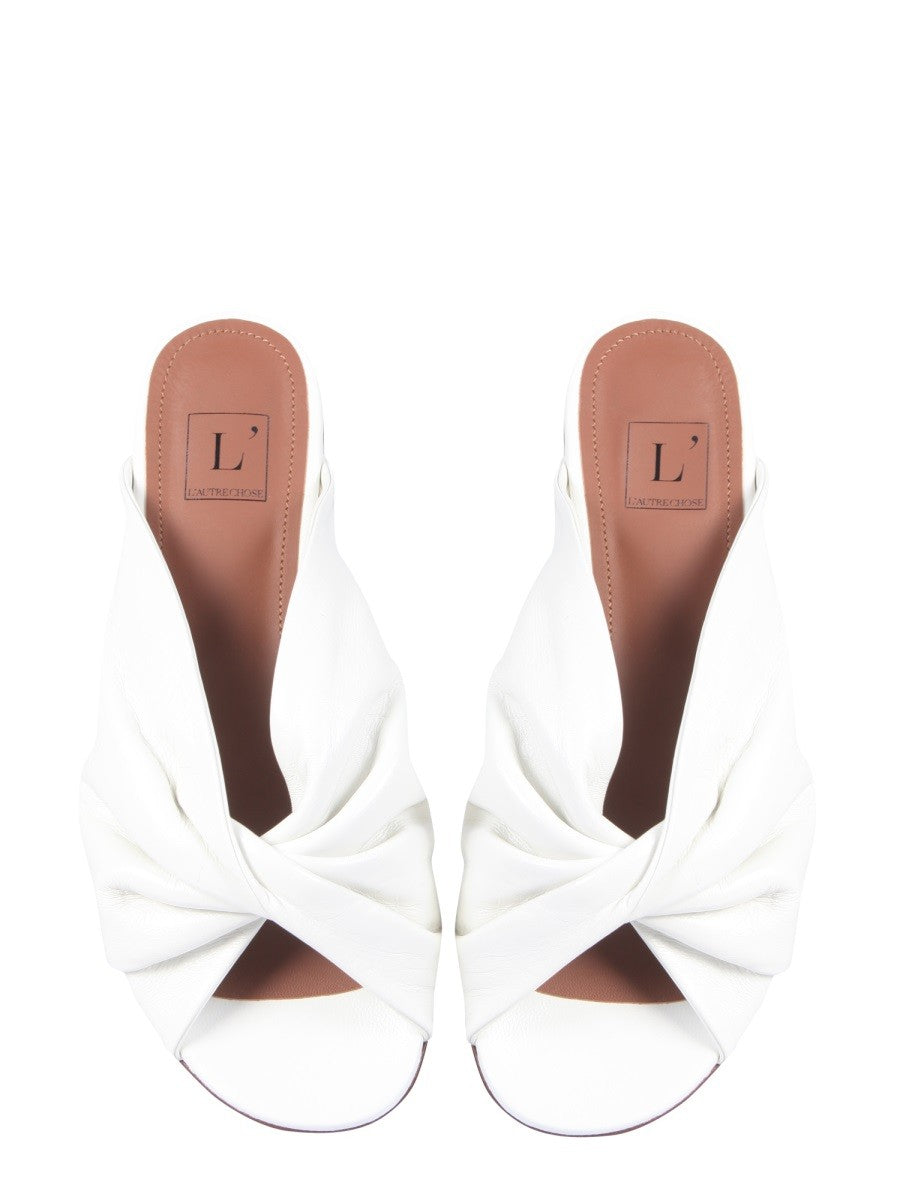 L'AUTRE CHOSE - Woman - White - Sandal