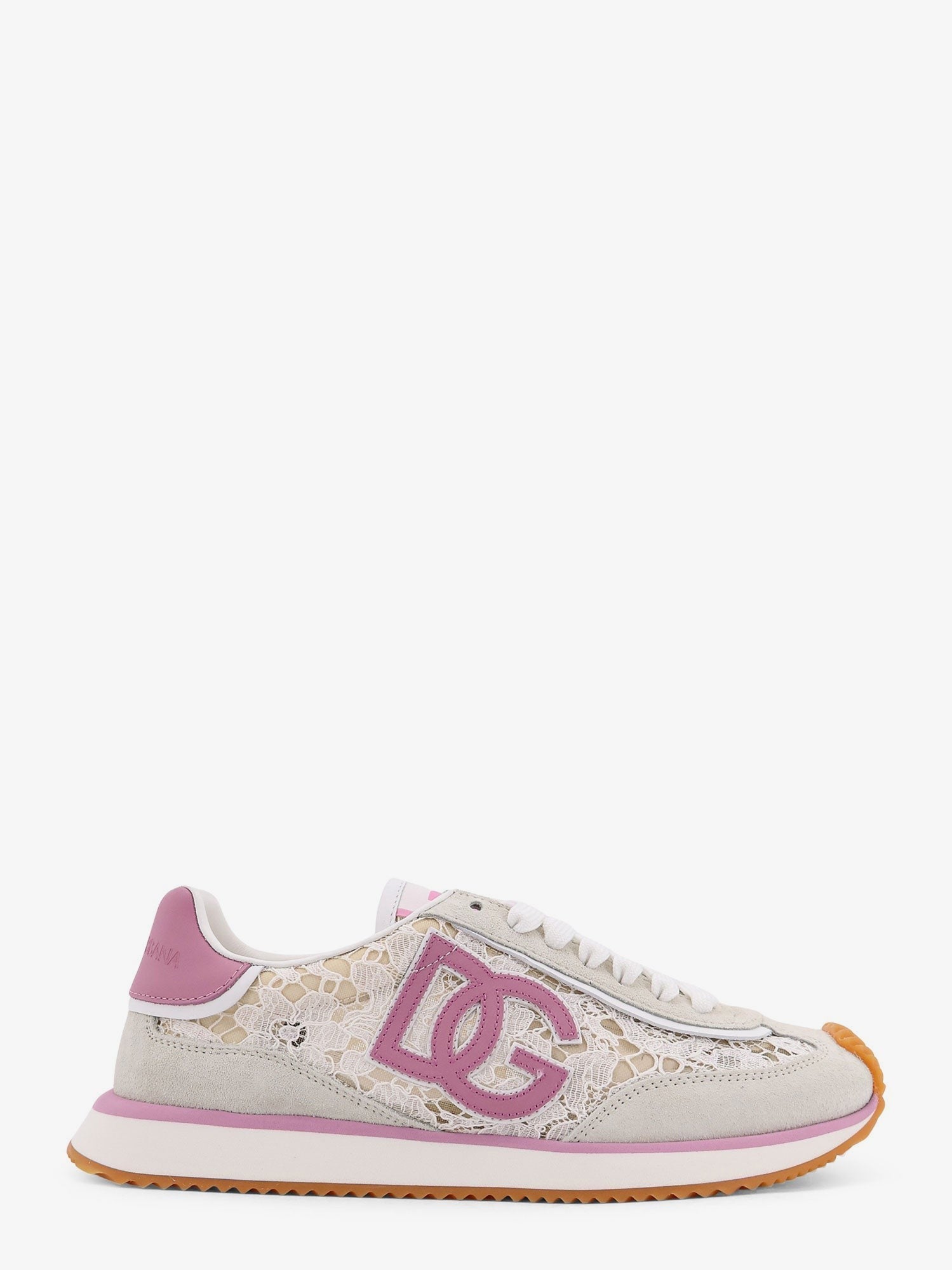 Dolce & Gabbana - Woman - Bianco/Rosa - Sneaker