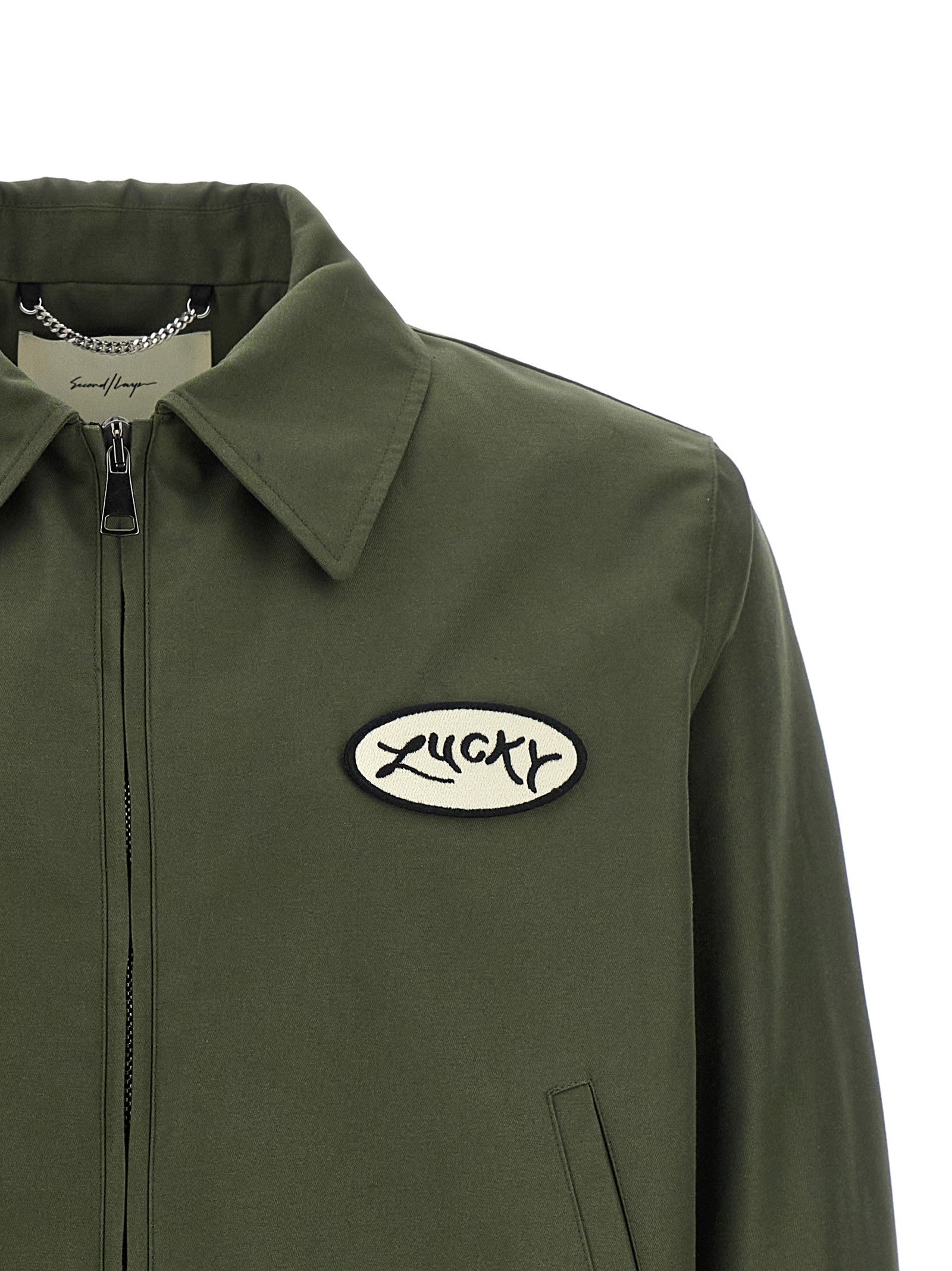 SECOND/LAYER - nan - Green - Jacket