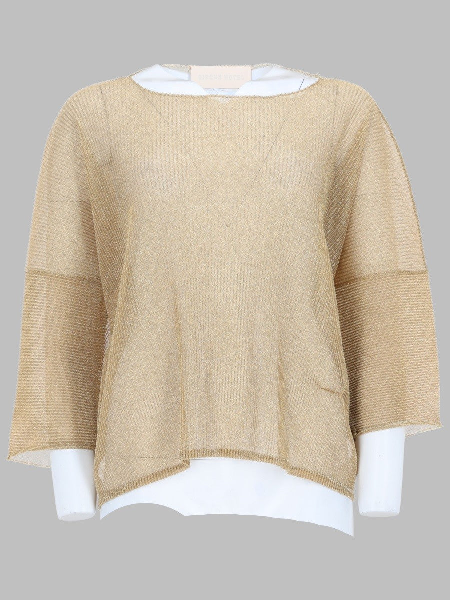 CIRCUS HOTEL - Woman - Gold - Top