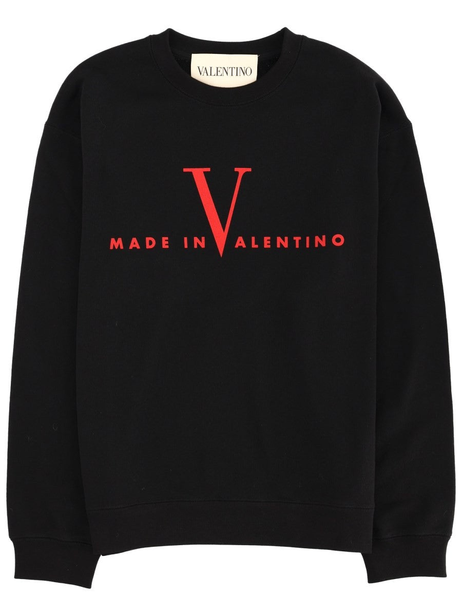 Valentino - Man - Black - Sweatshirt