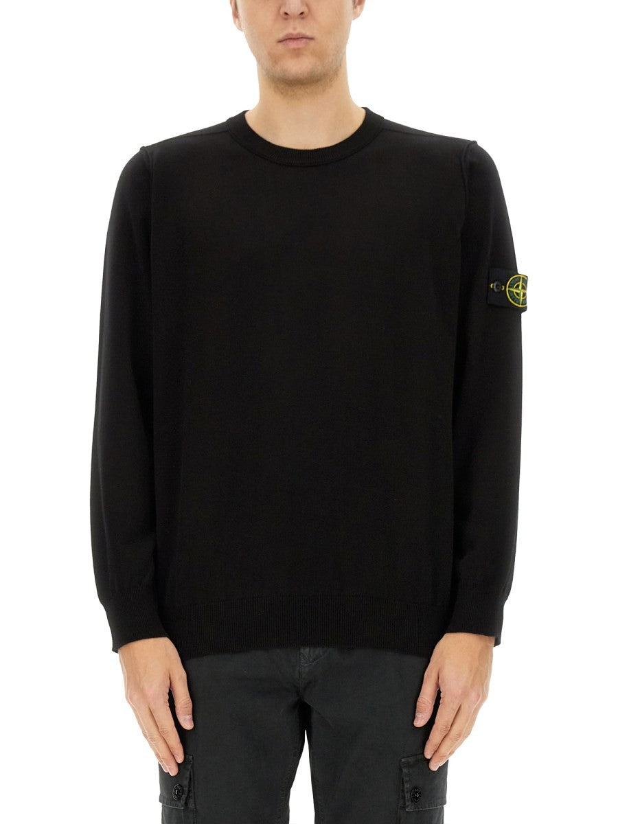 Stone Island - Man - Black - Sweater