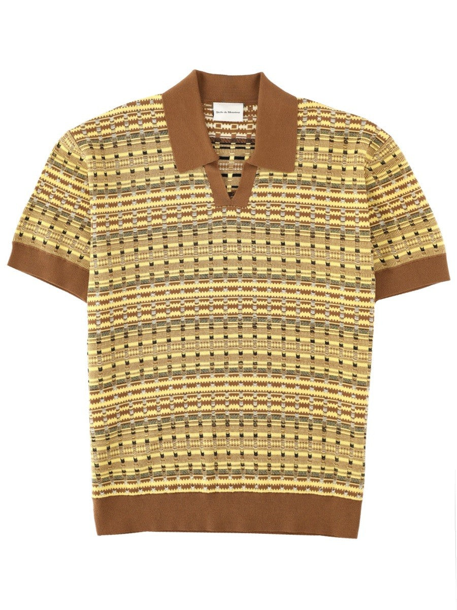 Drole De Monsieur - Man - Yellow - Polo Shirt