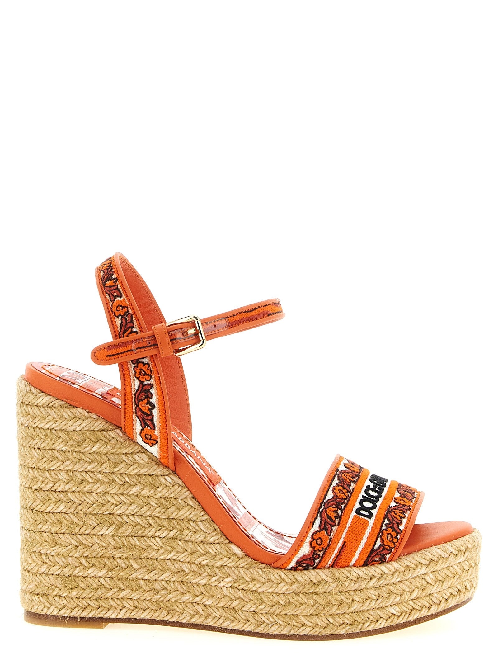 Dolce & Gabbana - nan - Orange - Wedge
