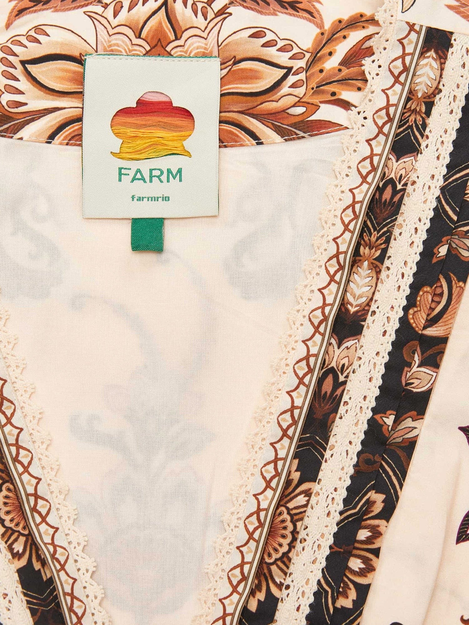 FARM RIO - Woman - Majestic Garden Sand - Shirt