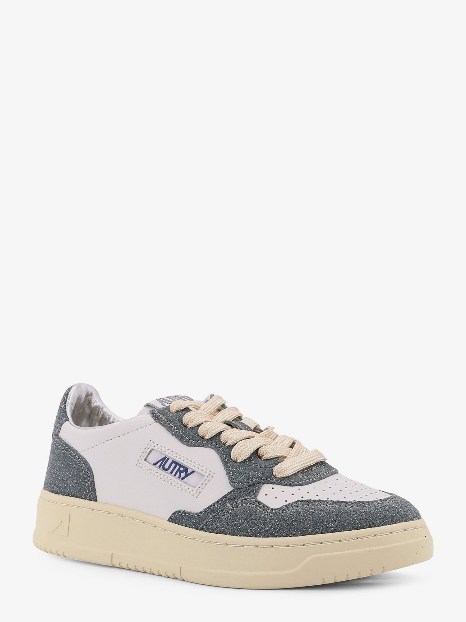 Autry - Woman - Bianco Grigio Glitter - Sneaker