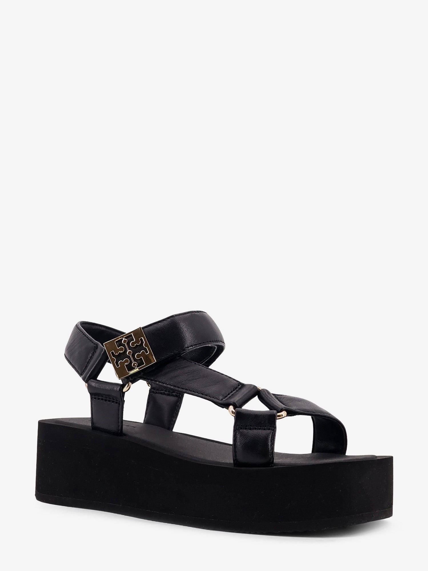 Tory Burch - Női - Tory Navy - Telitalpú Cipőkal rendelkező Szandál