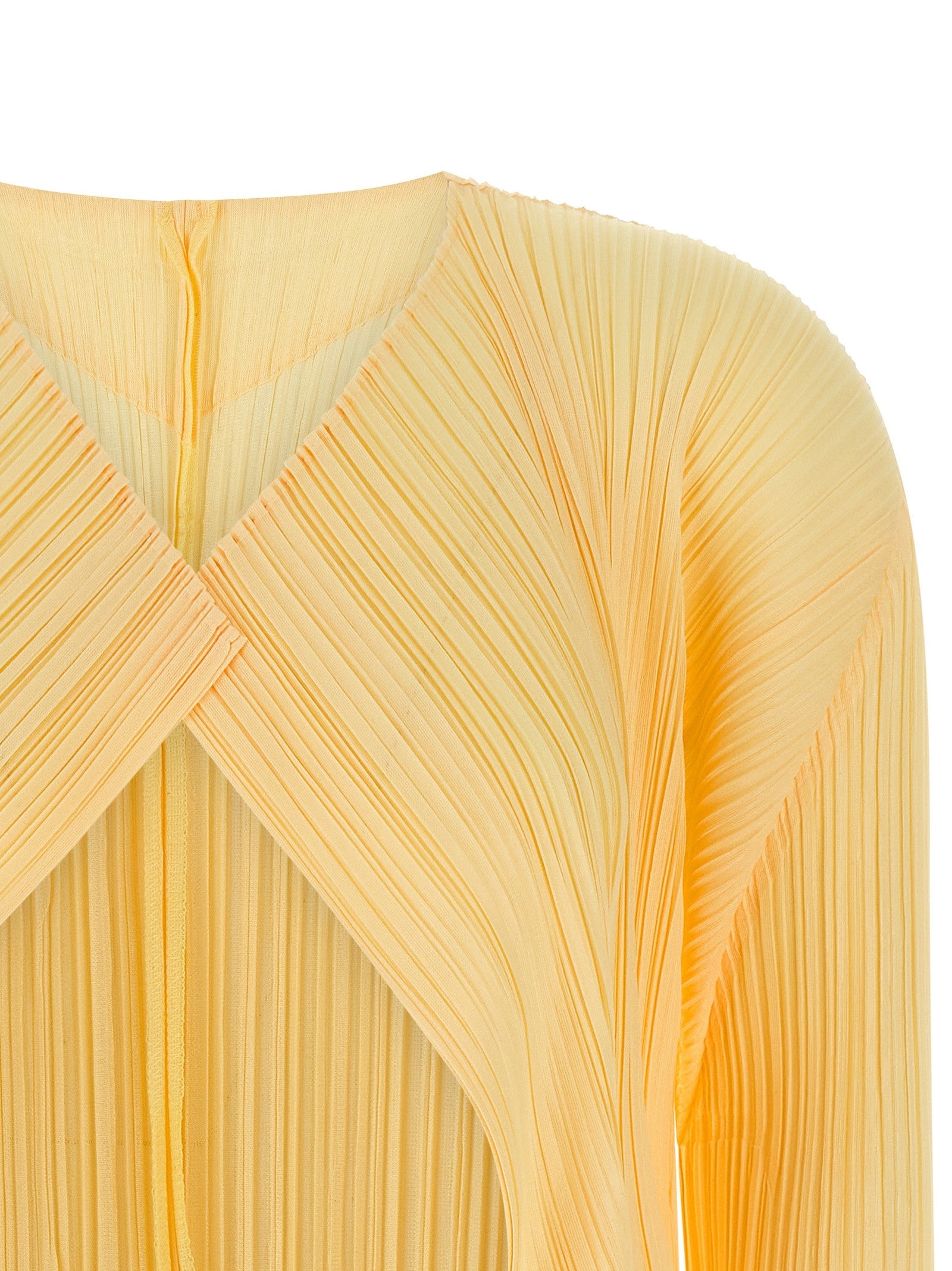 PLEATS PLEASE ISSEY MIYAKE - nan - Yellow - Sweater