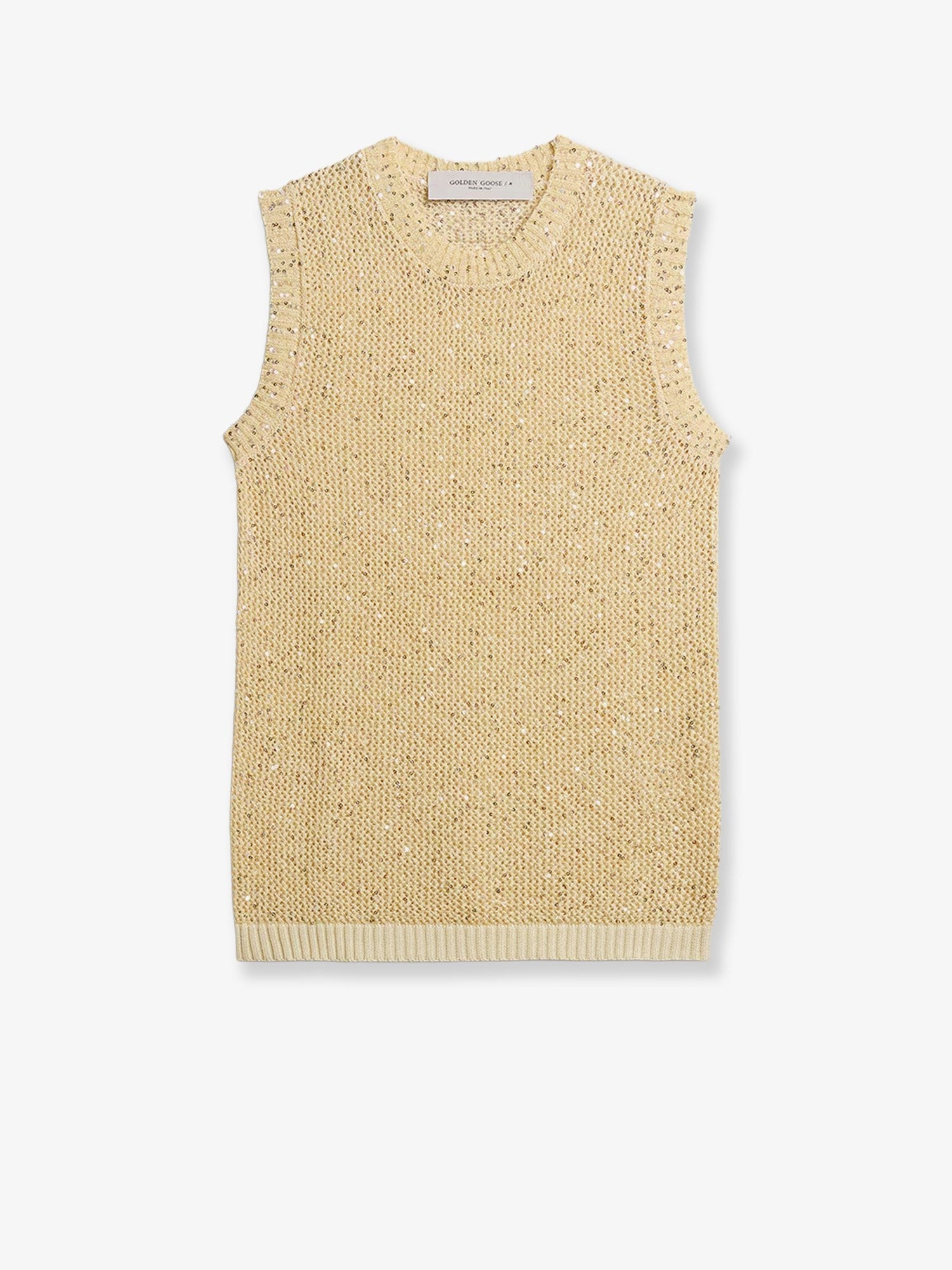 Golden Goose Deluxe Brand - Woman - Beige - Knit Sweater