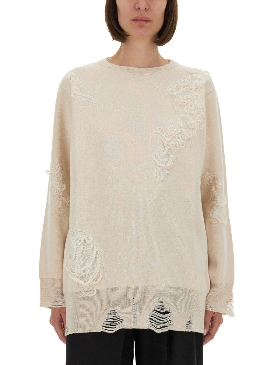 MM6 MAISON MARGIELA - Női - Fehér - Pulóver