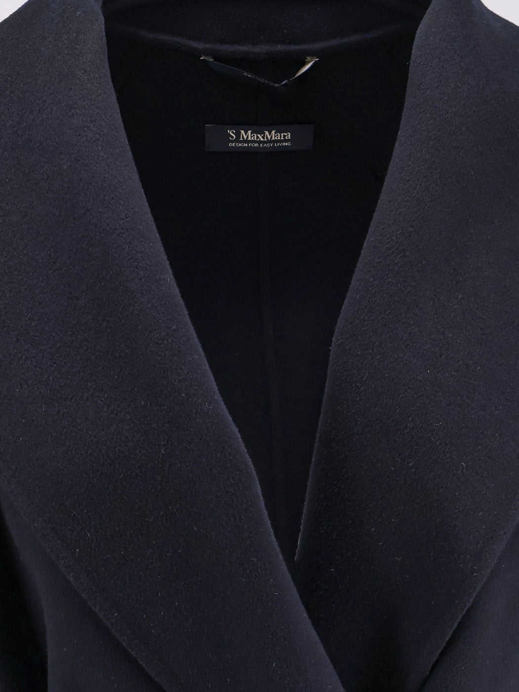 'S MAX MARA - Woman - Black - Coat