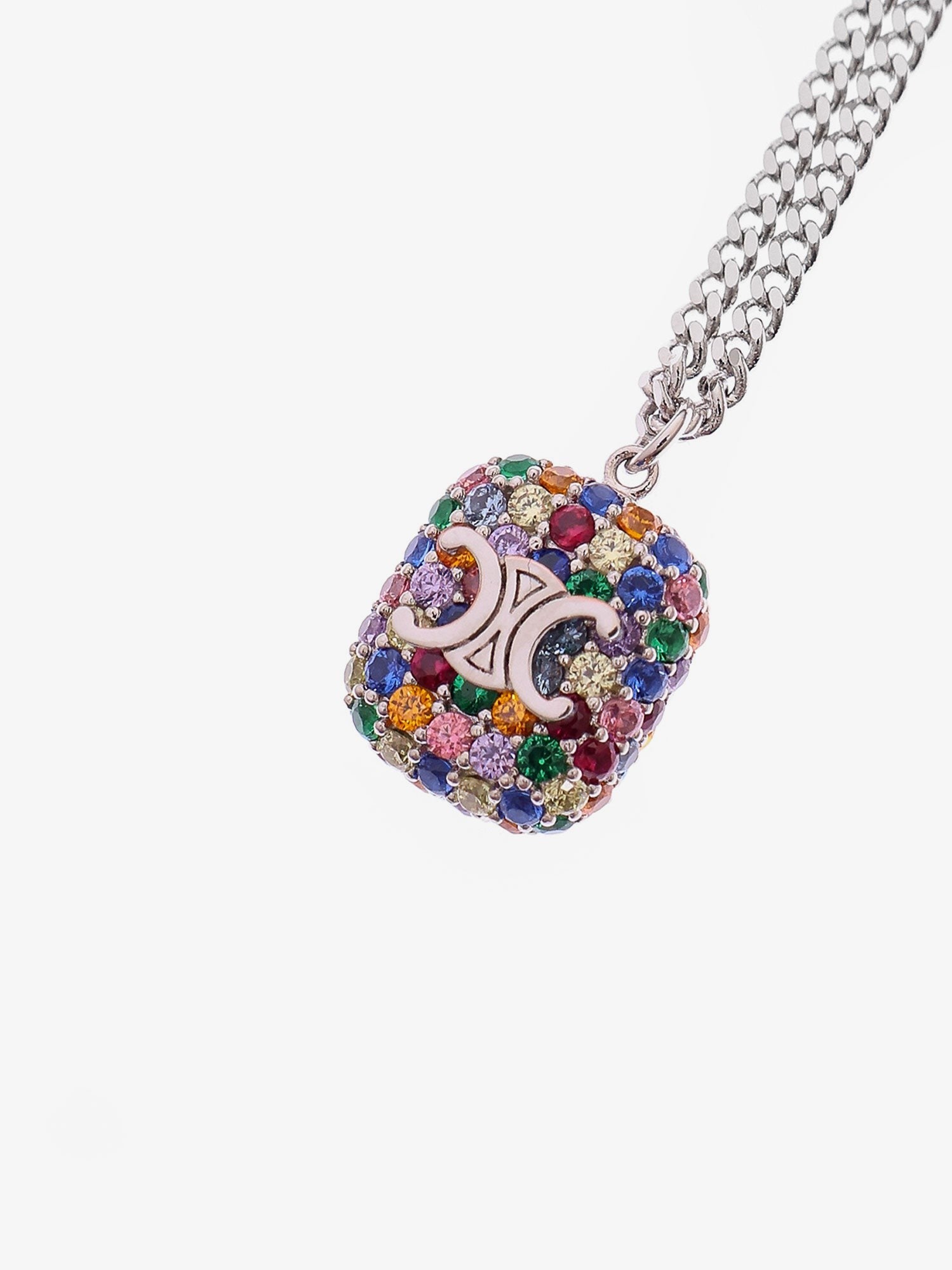 Celine - Man - Multicolor/Silver - Necklace