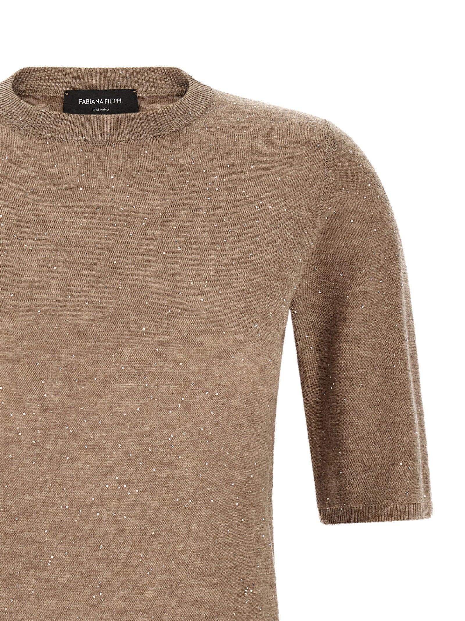 Fabiana Filippi - nan - Beige - T-shirt