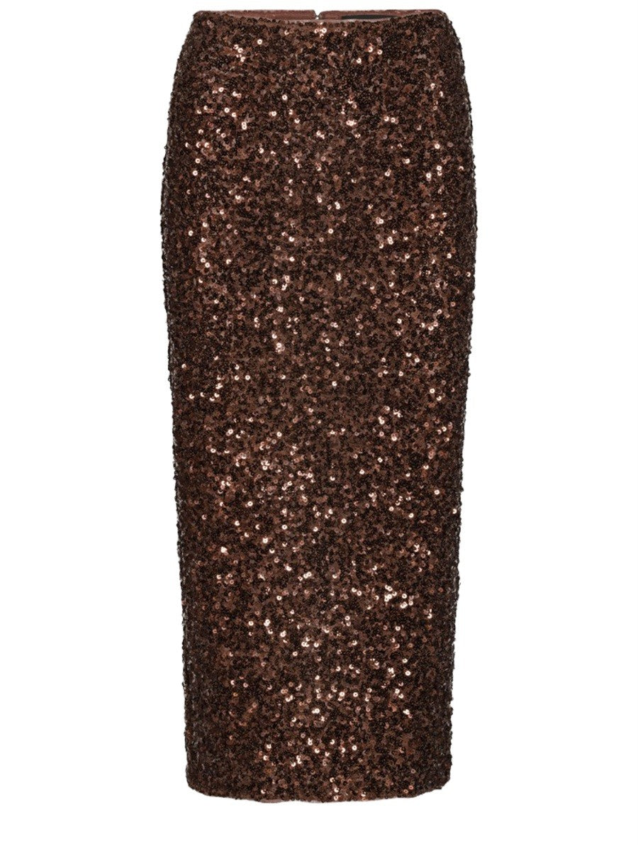 ROTATE - Woman - Brown - Skirt