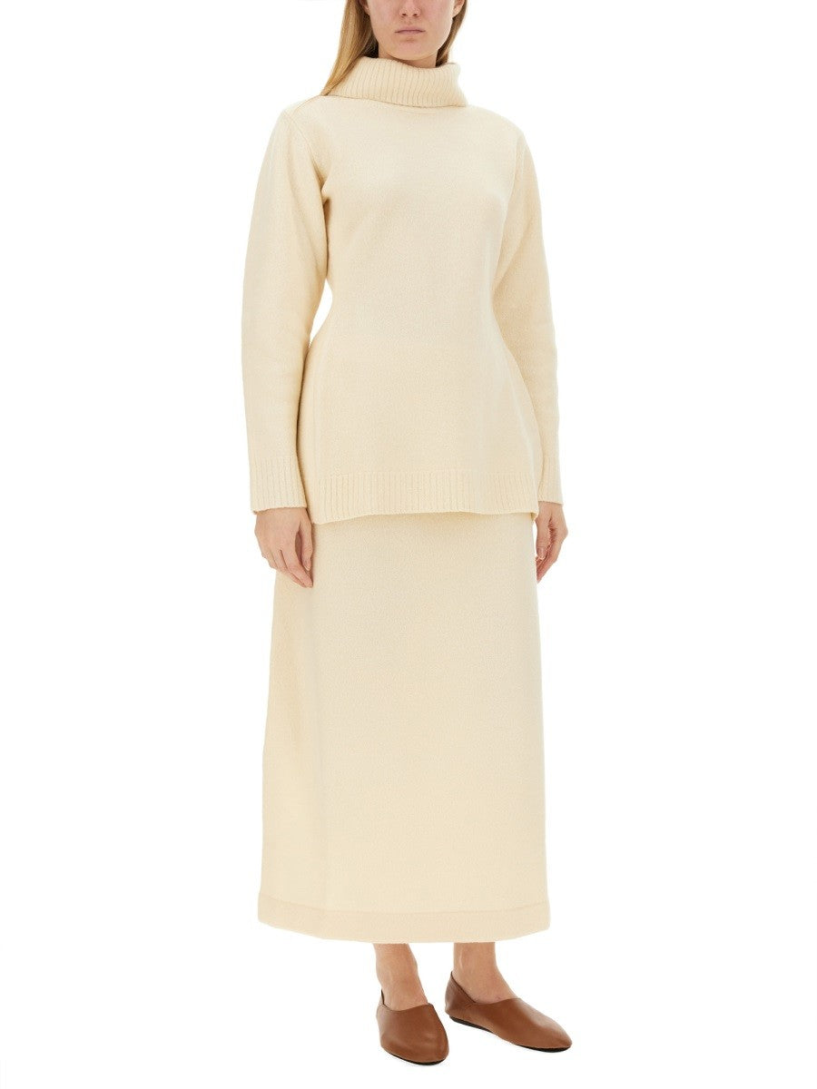 JIL SANDER - Woman - Beige - Skirt