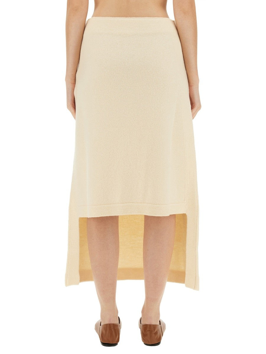 JIL SANDER - Woman - Beige - Skirt