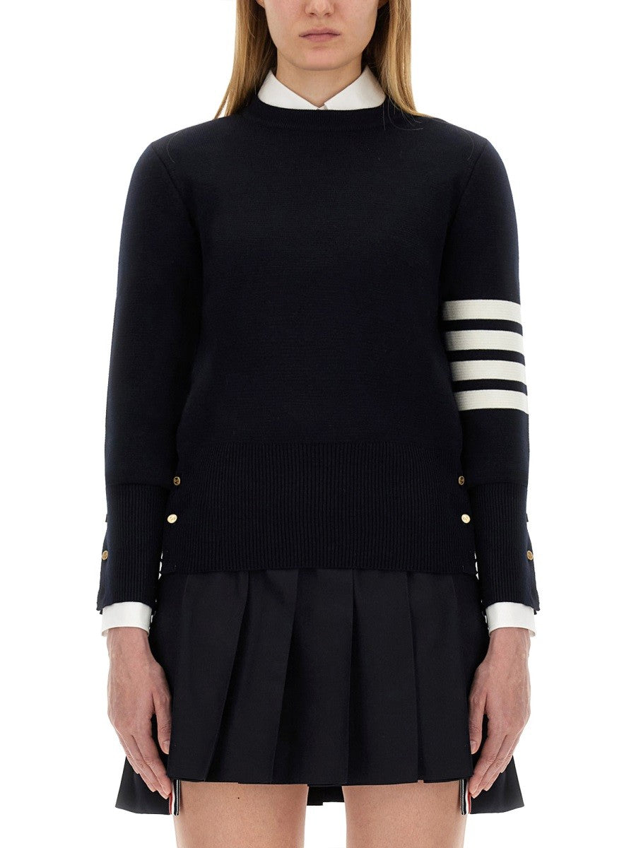 THOM BROWNE - Woman - Blue - Sweater