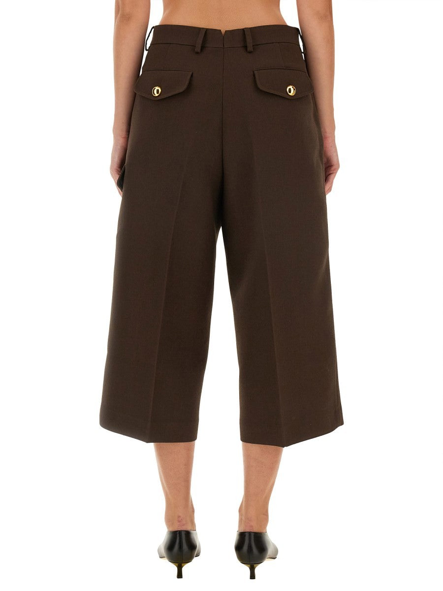 AMI PARIS - Woman - Brown - Shorts