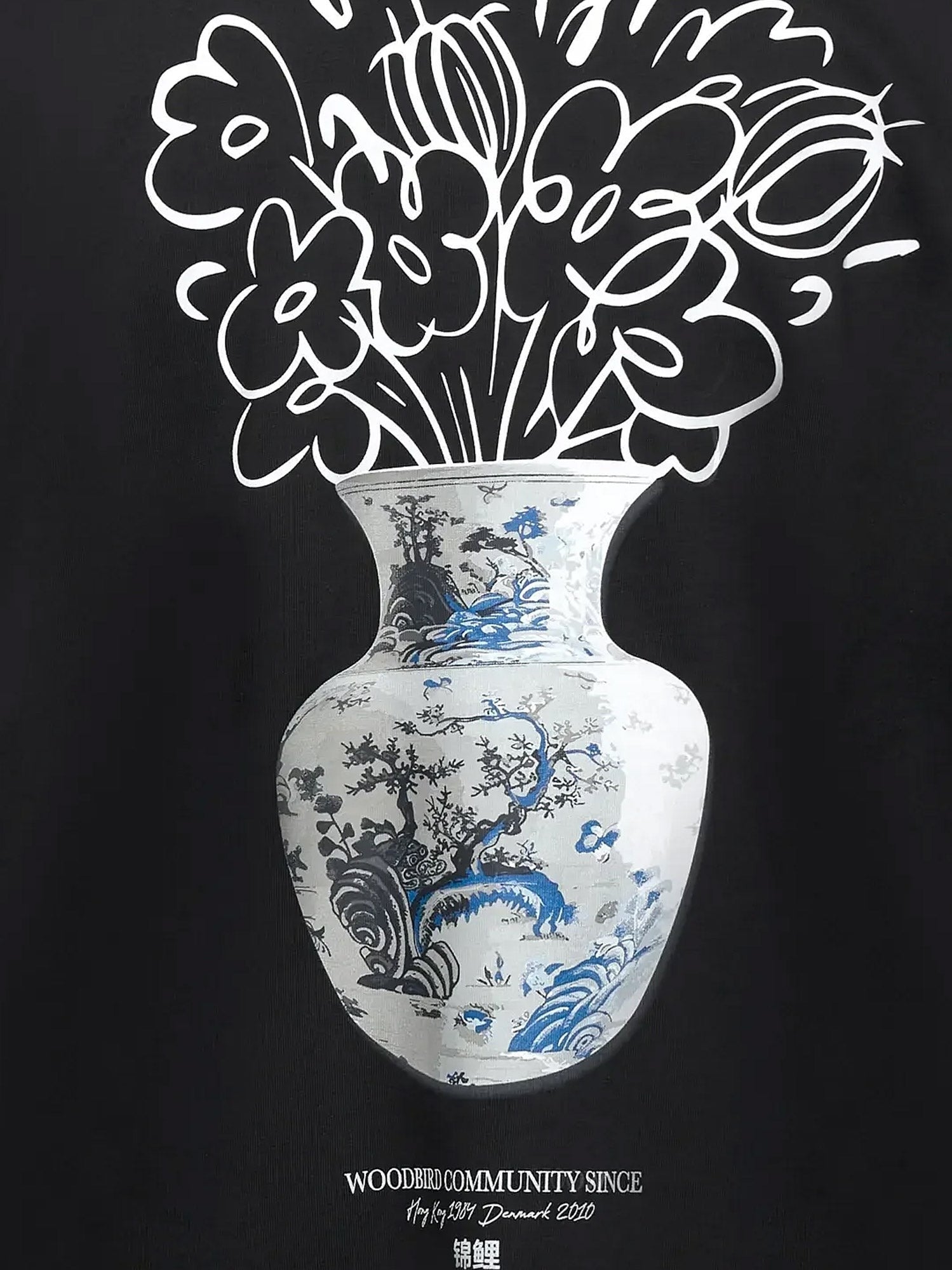 WOODBIRD - Férfi - Fekete - Póló