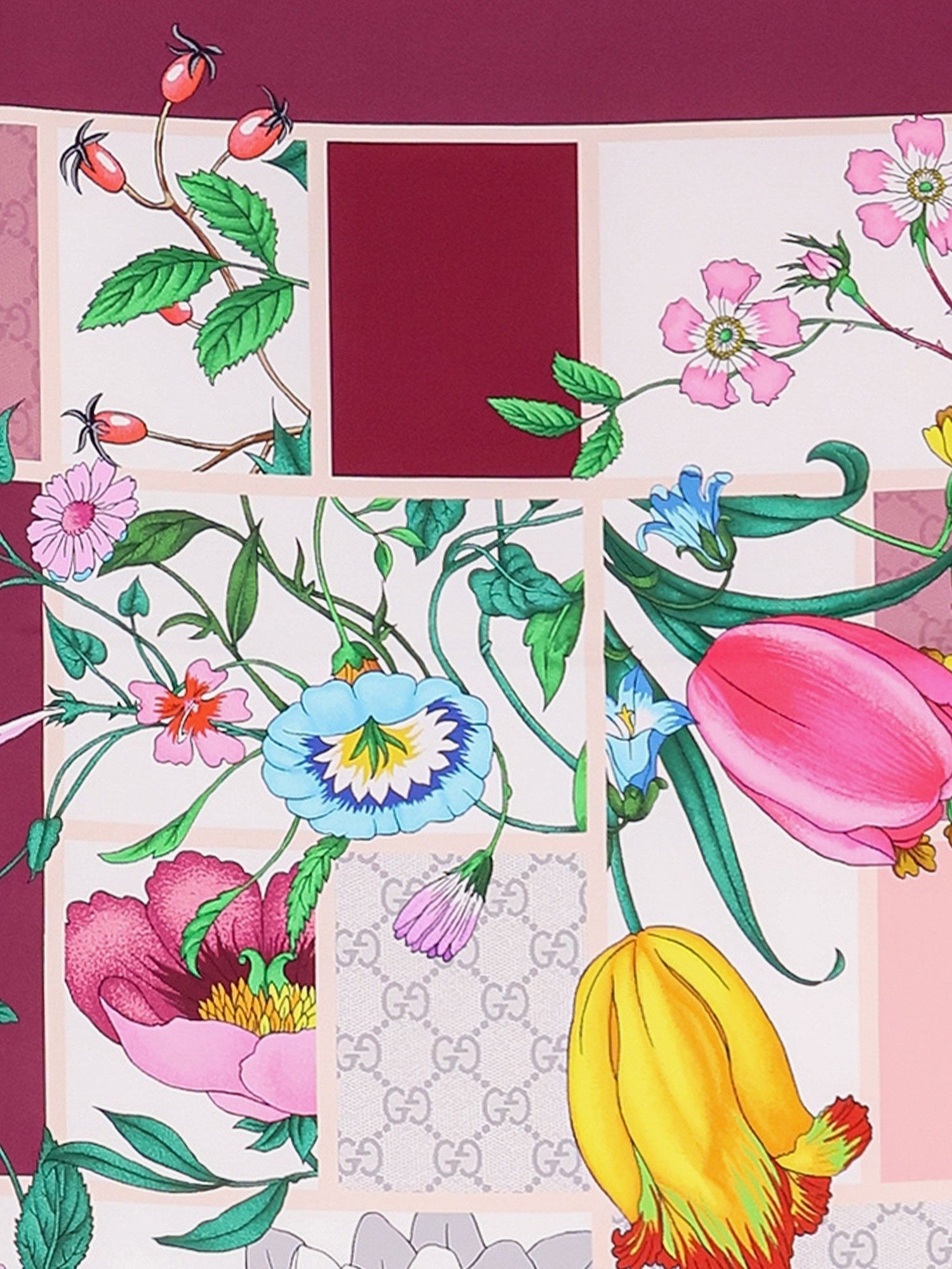 Gucci - Női - Lila rózsaszín - Sál