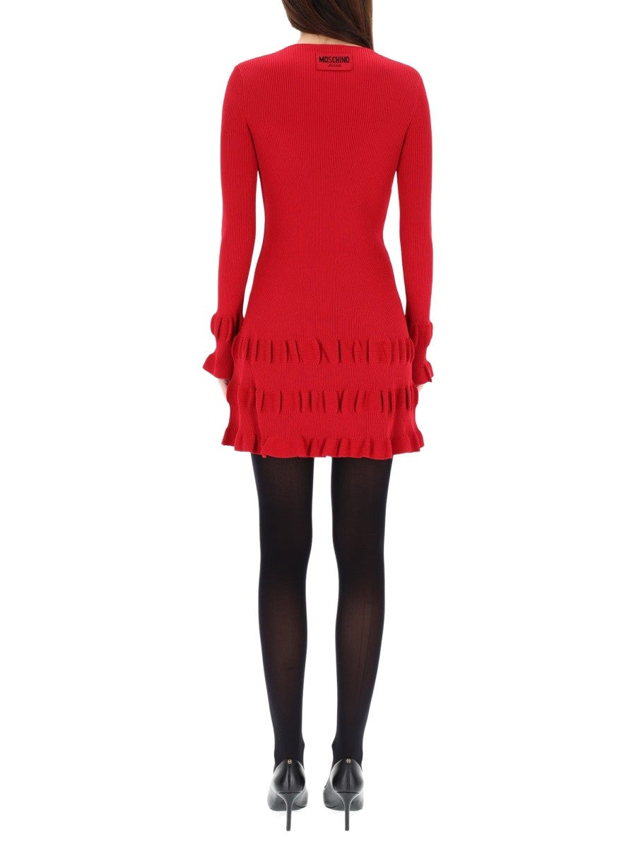 MOSCHINO JEANS - Woman - Red - Dress