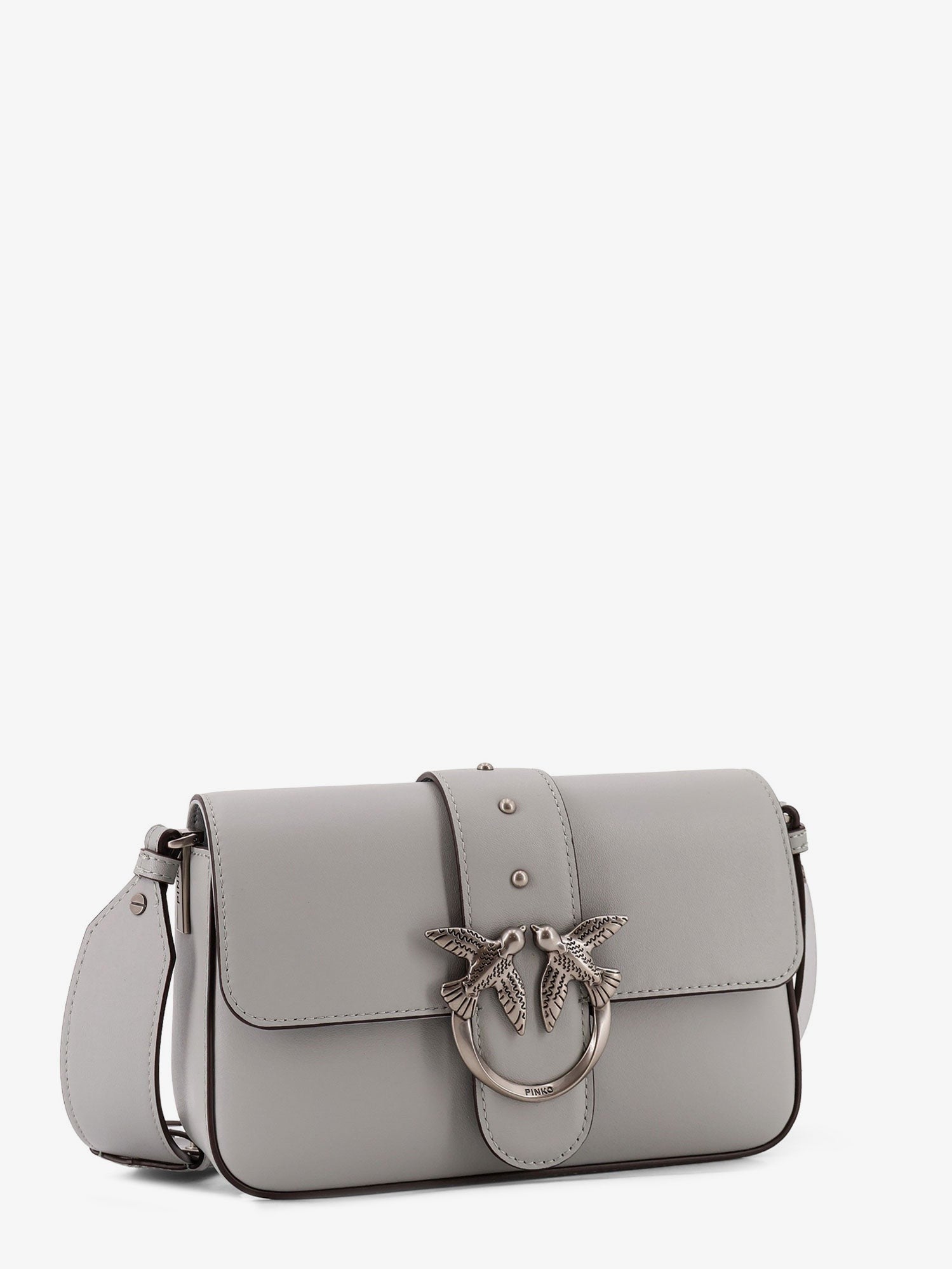 Pinko - Woman - Grey - Crossbody Bag