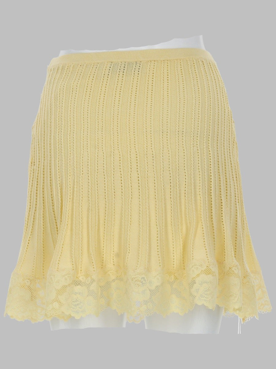 SELF-PORTRAIT - Woman - Yellow - Skirt