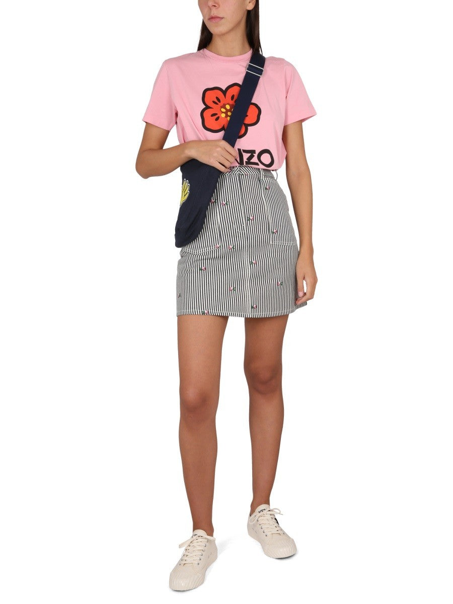 Kenzo - Woman - Blue - Skirt
