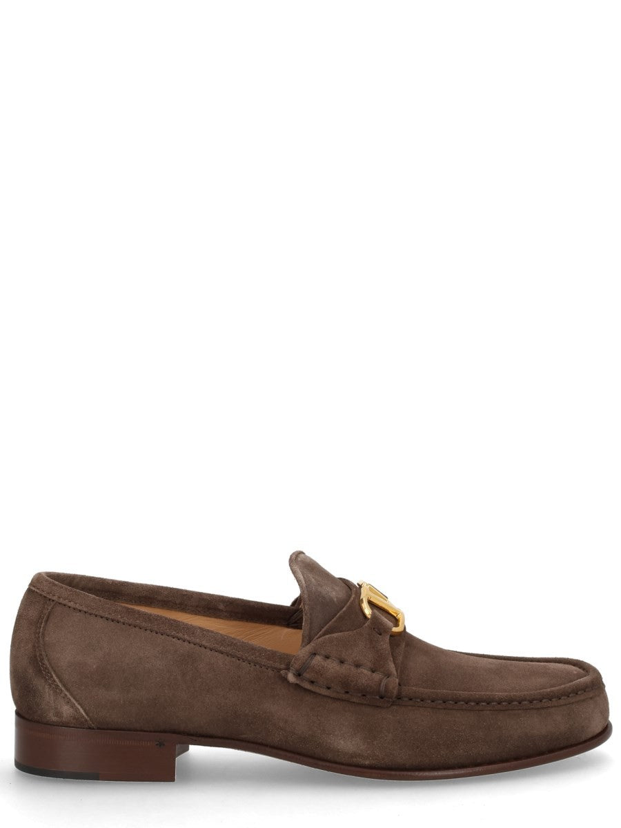 Valentino Garavani - Man - Brown - Loafer