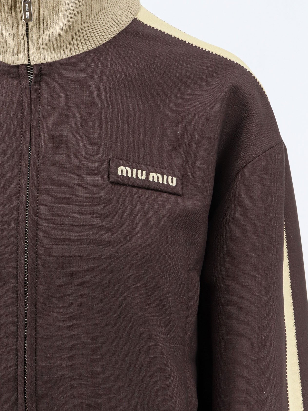 Miu Miu - Woman - Brown - Jacket