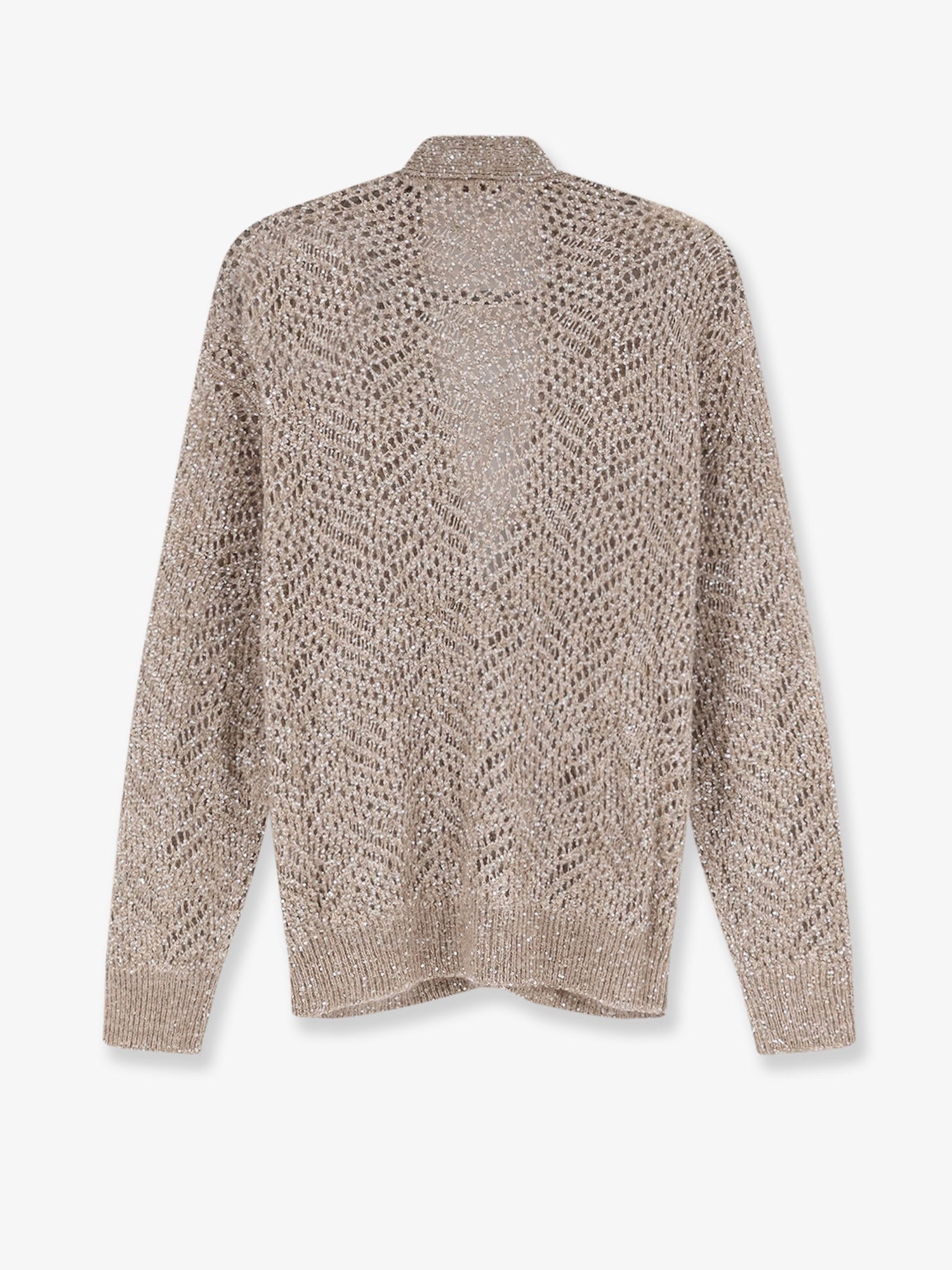 Brunello Cucinelli - Woman - Grey - Knit Sweater