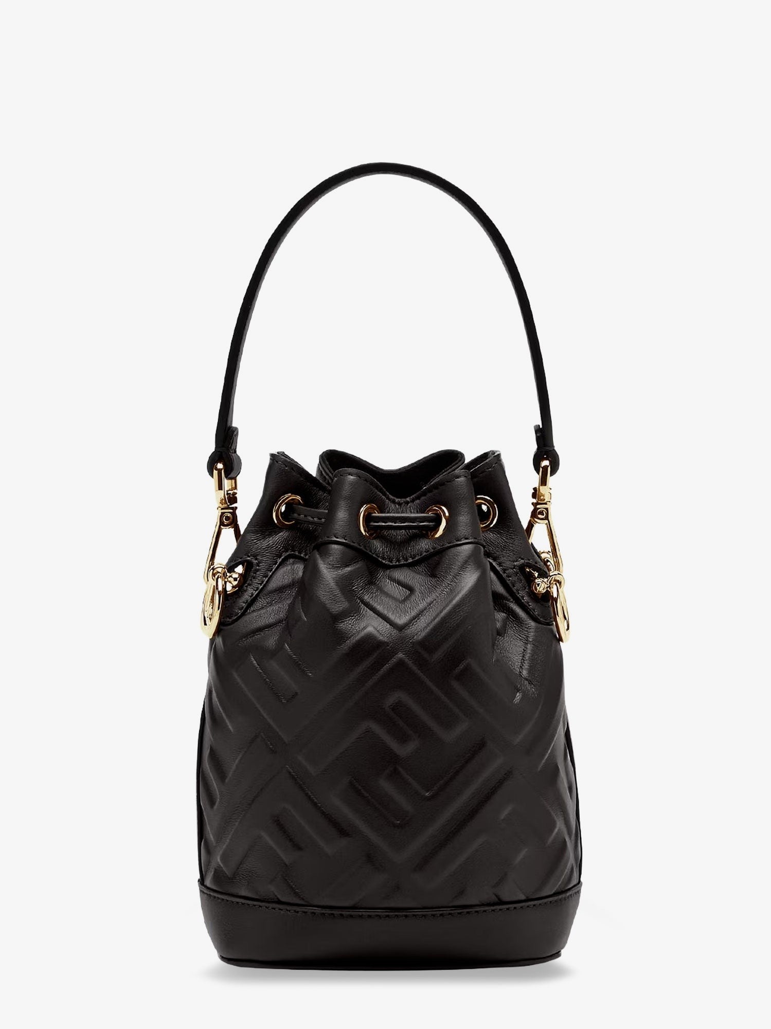 Fendi - Női - Fekete+Aranyszínű Soft - Kosaras táskák