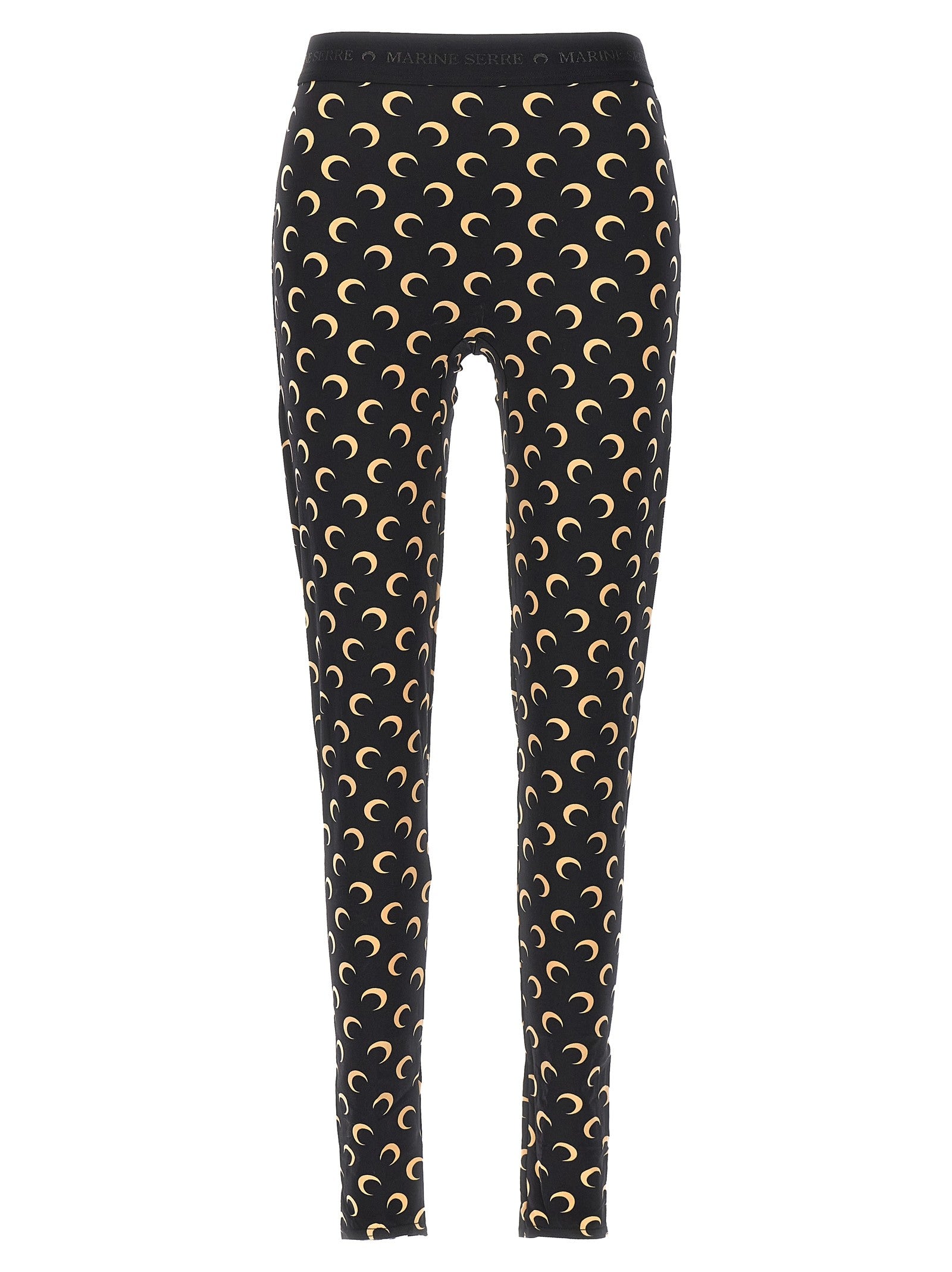 MARINE SERRE - nan - Black - Leggings