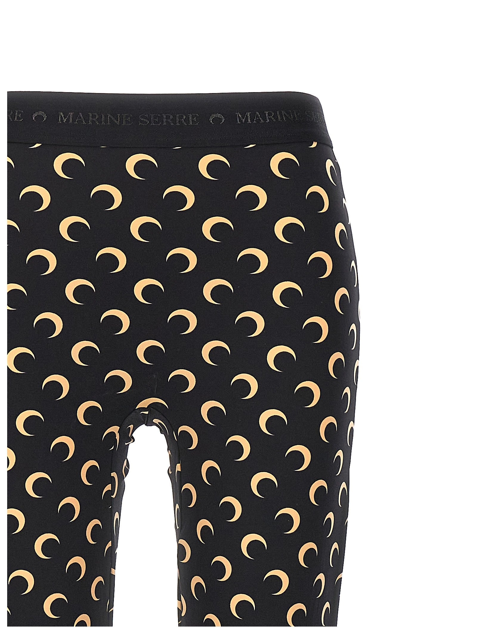 MARINE SERRE - nan - Black - Leggings