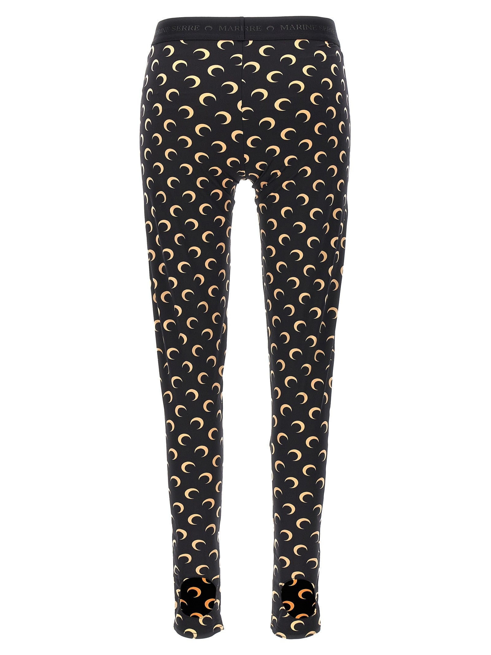 MARINE SERRE - nan - Black - Leggings