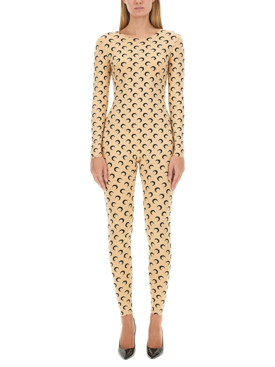 MARINE SERRE - Woman - Beige - Jumpsuit