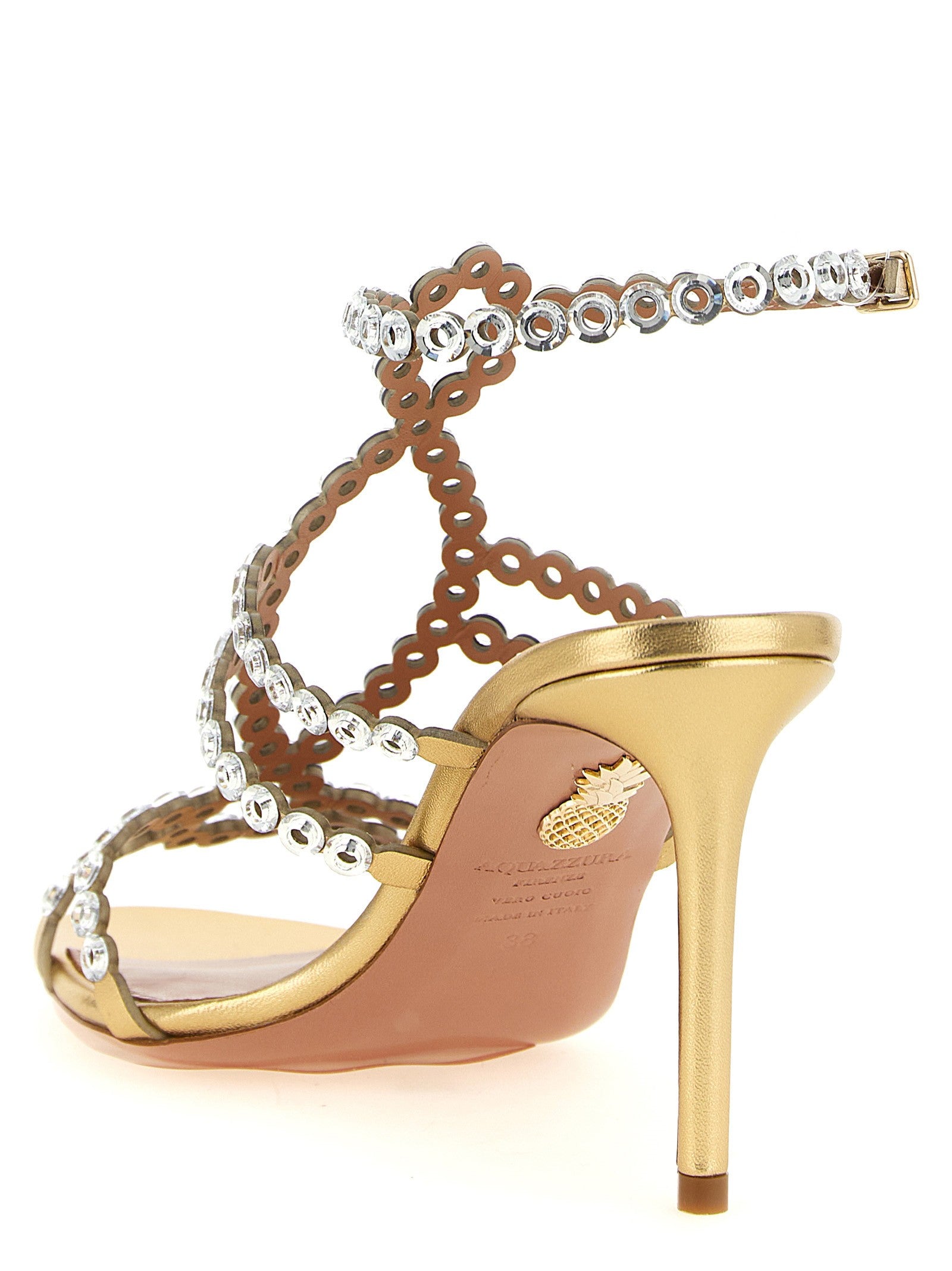 AQUAZZURA - nan - Gold - Sandal