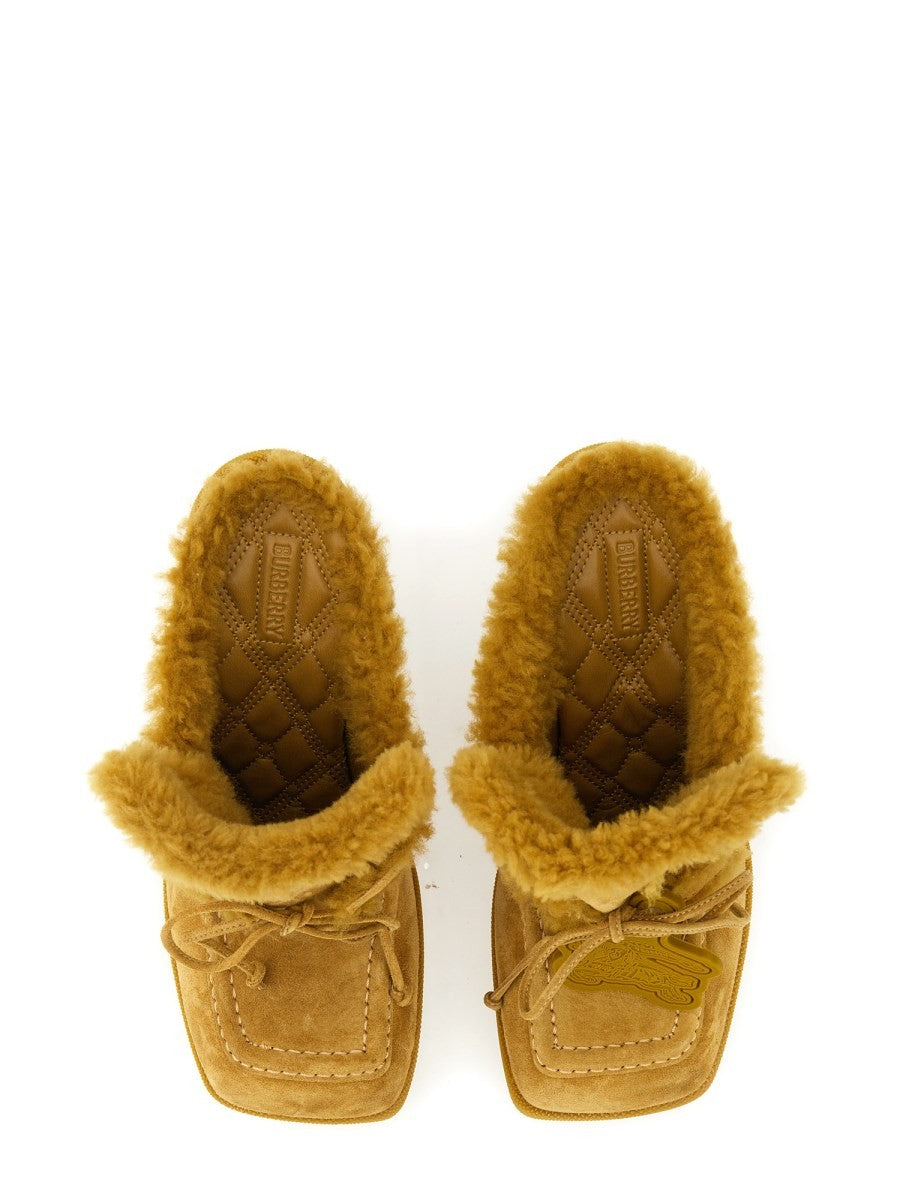 Burberry - Woman - Beige - Sandal