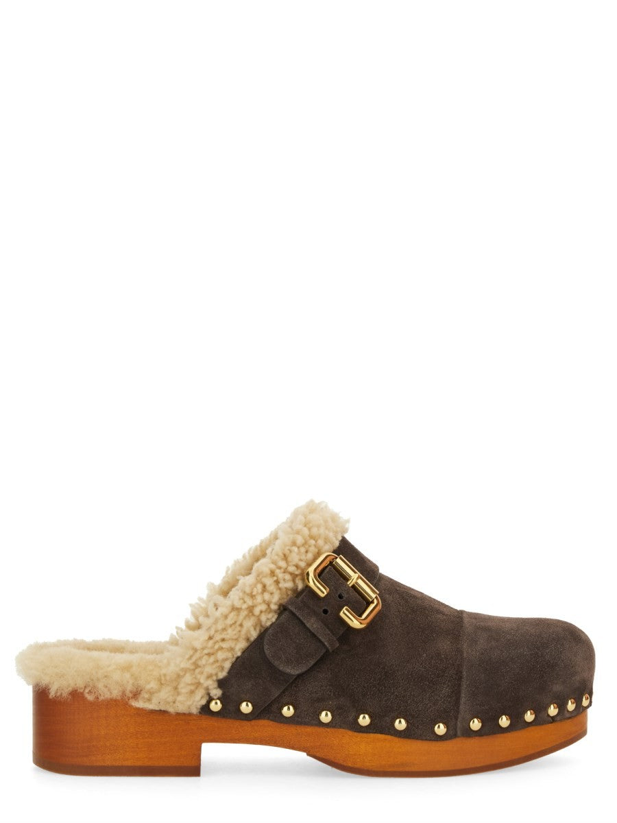 CHLOÉ - Woman - Brown - Flat