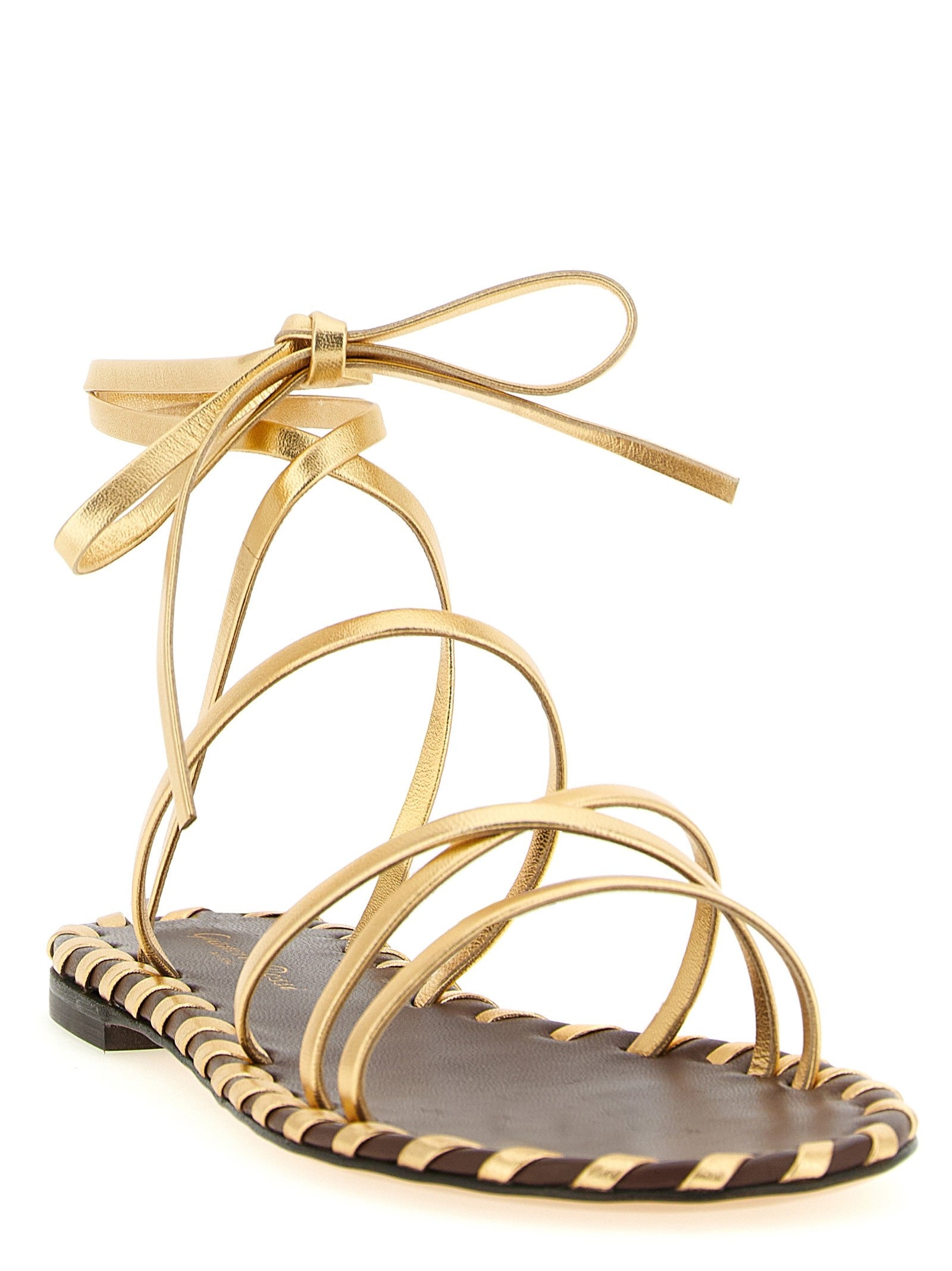 GIANVITO ROSSI - nan - Gold - Sandal