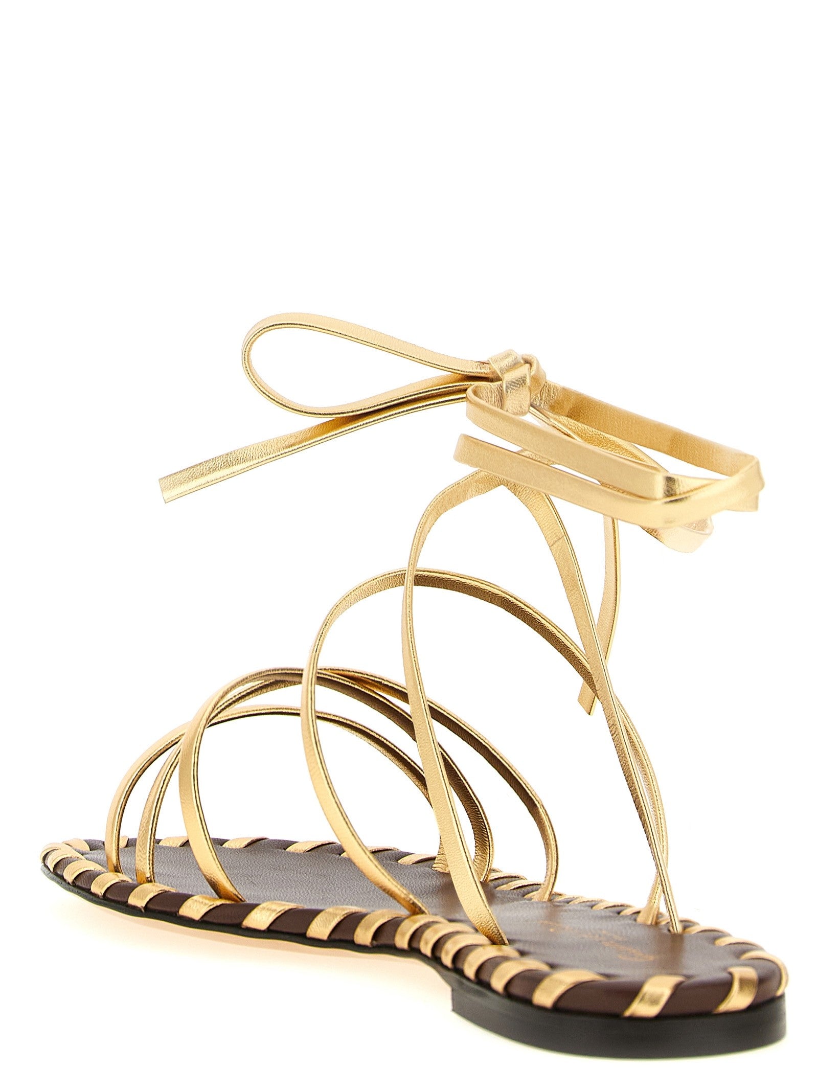 GIANVITO ROSSI - nan - Gold - Sandal