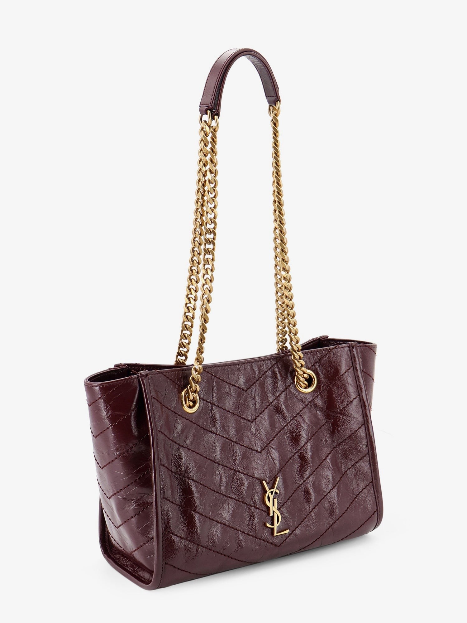 Saint Laurent - Woman - Purple - Shopping Bag