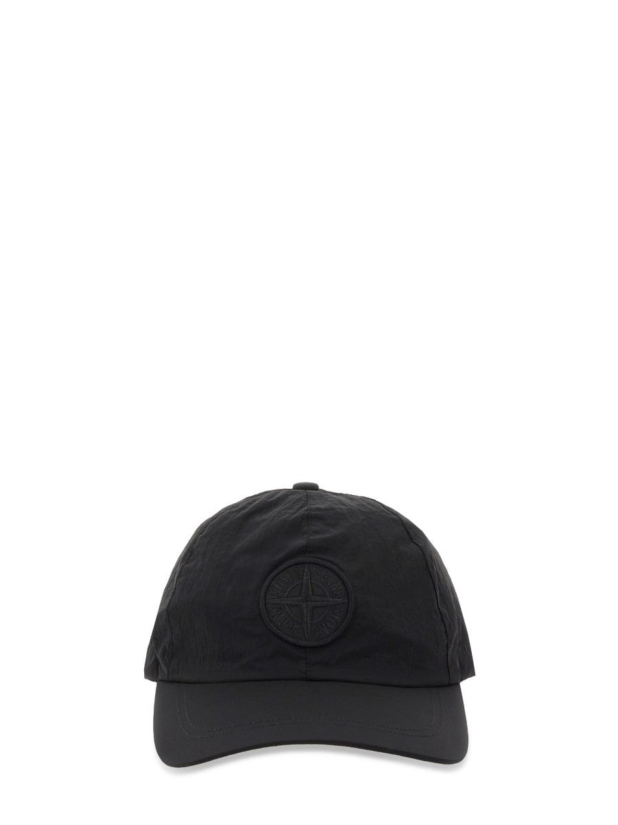Stone Island - Man - Black - Hat