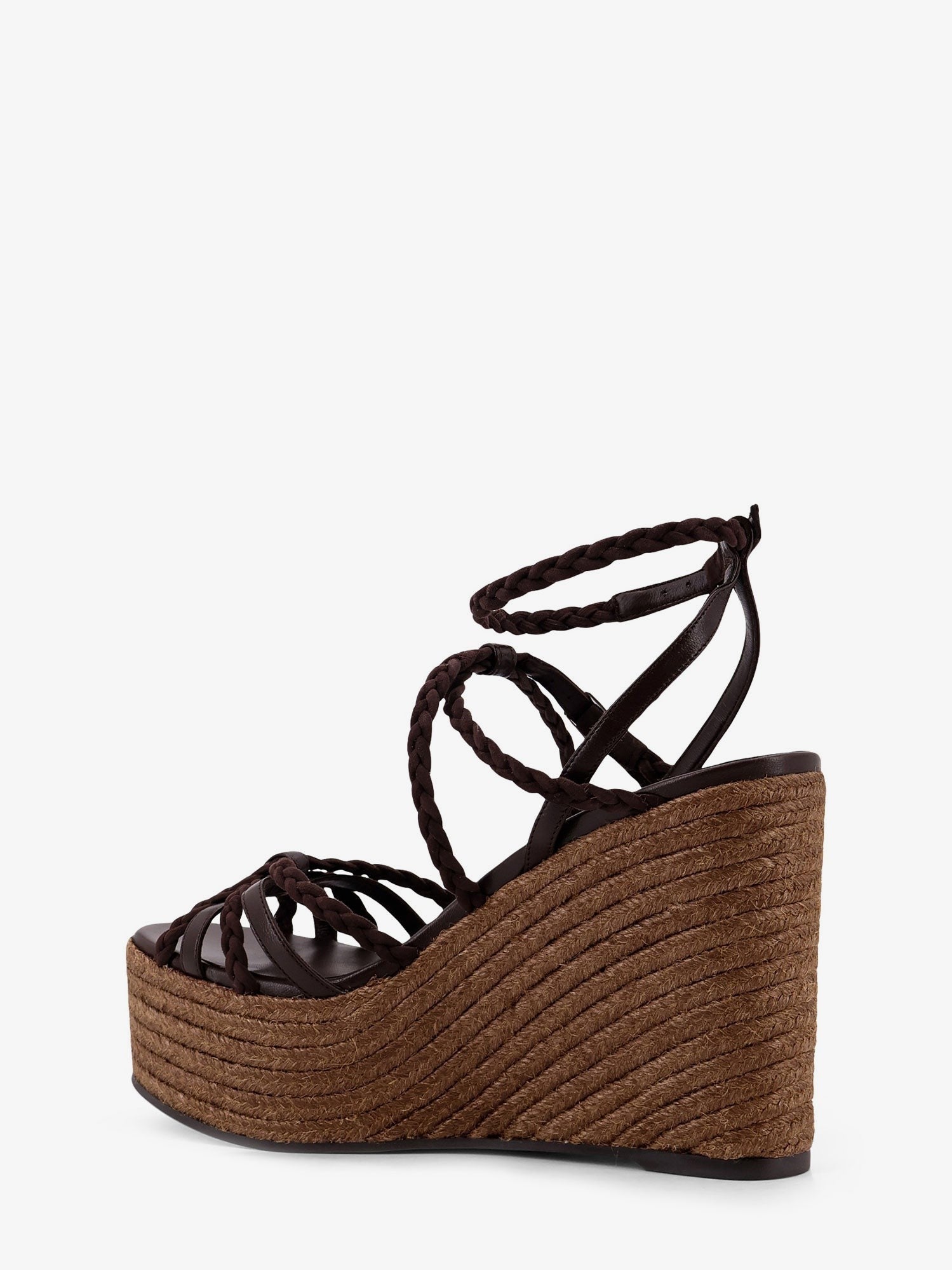 Jimmy Choo - Női - Csokoládé-Kávé - Magas Sarkú Sandál