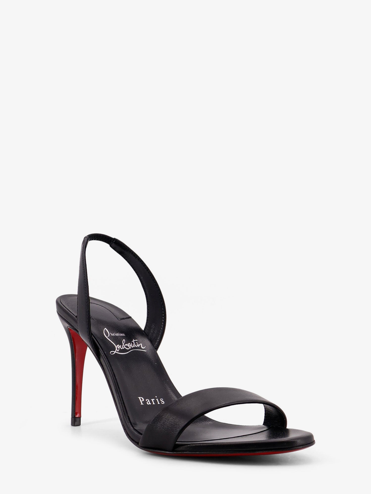 CHRISTIAN LOUBOUTIN - Woman - Blacklinblack - Heeled Sandal